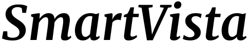 SmartVista logo black
